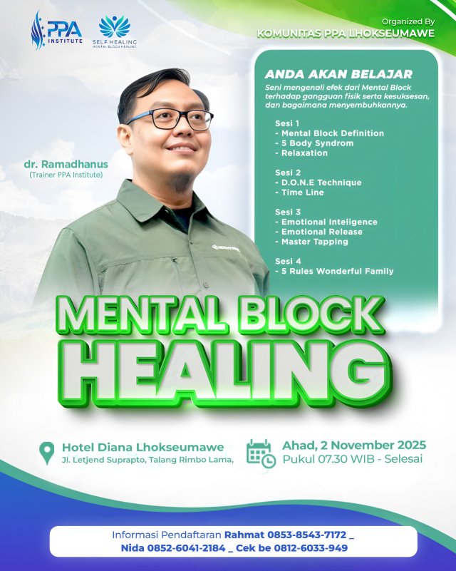Mental Block Healing Lhokseumawe thumbnail